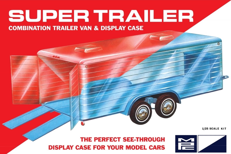 MPC 909 1:25 Super Display Case Trailer
