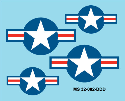 Milspec 32002 1:32 McDonnell F-4B Phantom Hi Viz /Data stencils