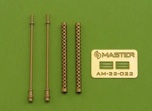 Master 32-022 1:32 Japanese Ho-103 12,7mm Machine Gun Barrels (2pcs)