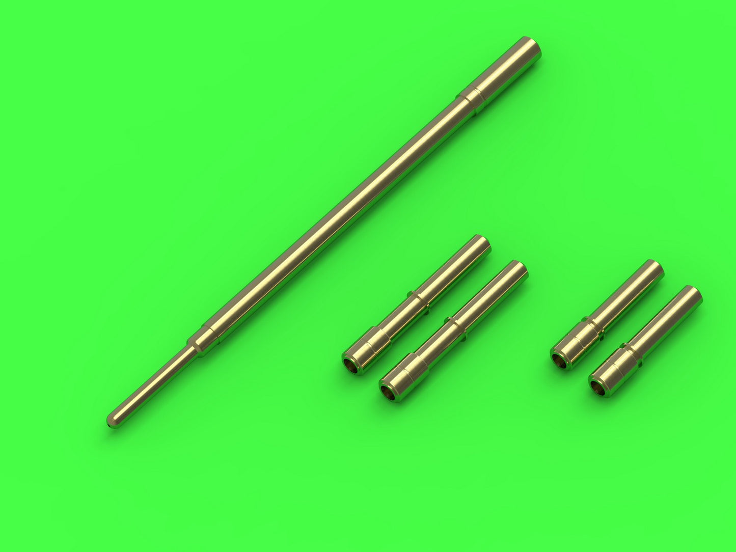 Master 32-096 1:32 Hawker Tempest Mk.II/V/VI & Hawker Fury/Sea Fury - Hispano Mk.V cannon barrel tips and Pitot Tube