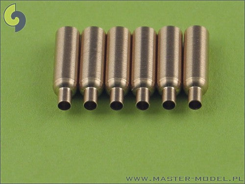 Master 48-025 1:48 Curtiss P-40E/P-40N Fairings with Blast Tubes for .50cal Browning (6pcs)