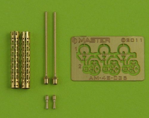 Master 48-035 1:48 German WWI Machine Gun Spandau LMG 08/15 (2pcs)