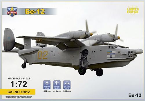 Modelsvit 72012 1:72 Beriev Be-12 Soviet Amphibious Aircraft