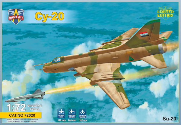 Modelsvit 72020 1:72 Sukhoi Su-20 Kh-28 missile; missile carriage; 'Metel' (Blizzard)