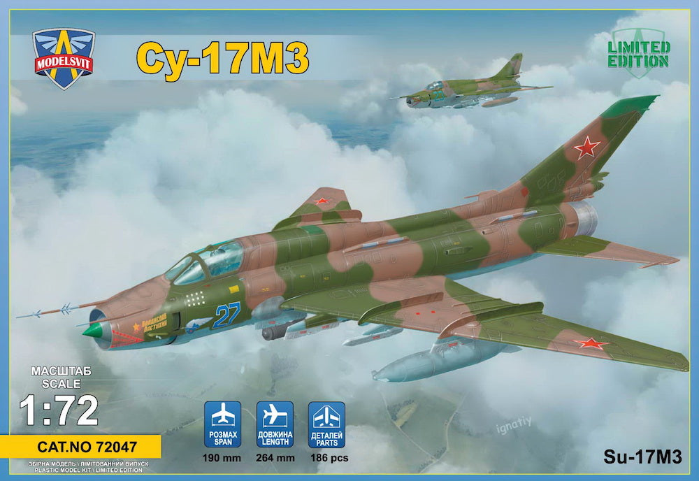 Modelsvit 72047 1:72 Sukhoi Su-17M3 advanced fighter-bomber