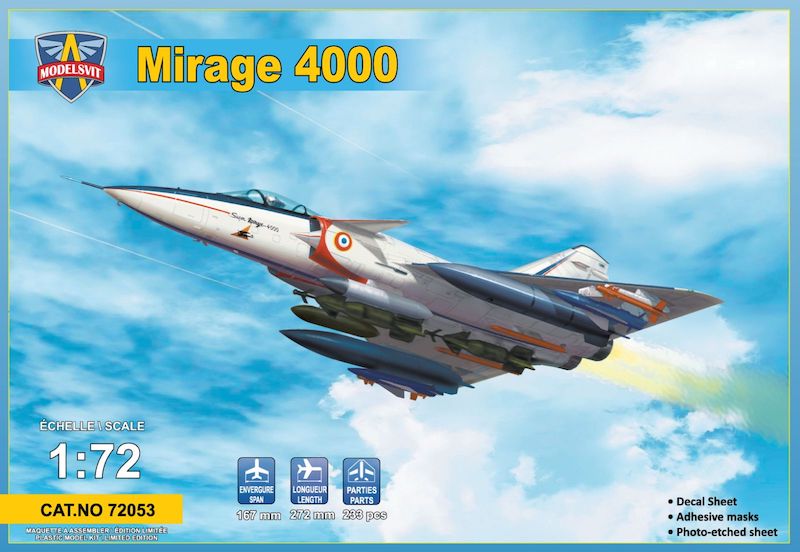 Modelsvit 72053 1:72 Dassault-Mirage 4000