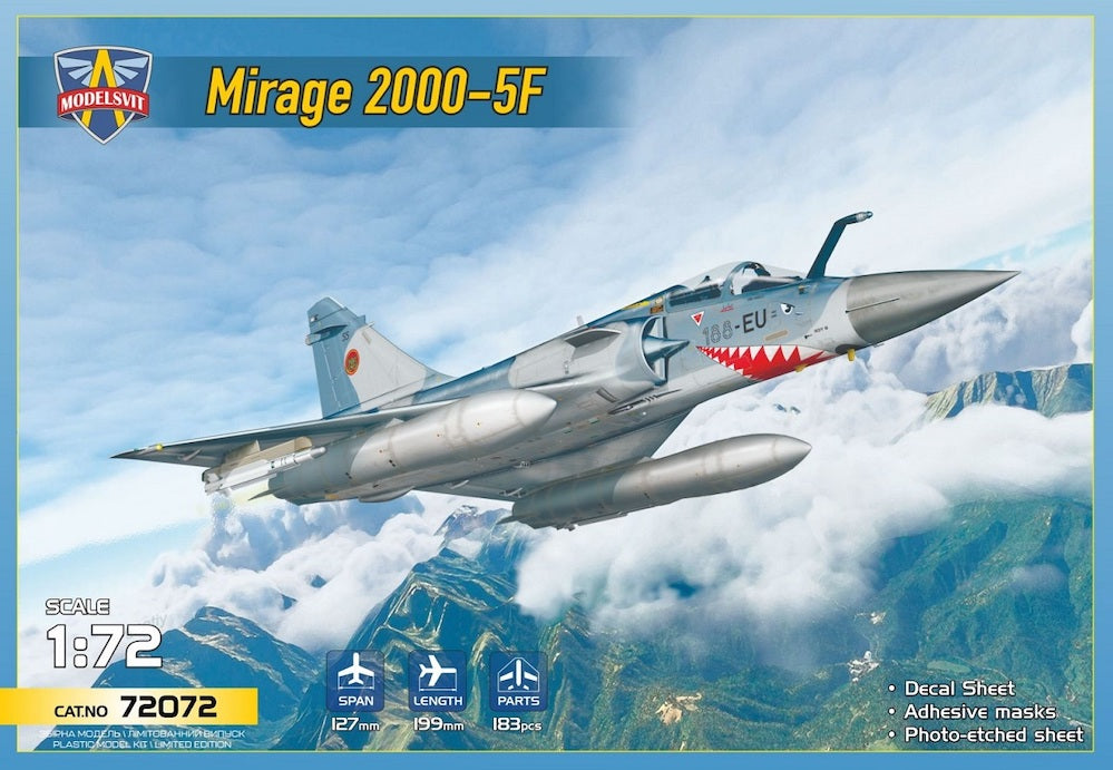 Modelsvit 72072 1:72 Dassault-Mirage 2000 5F