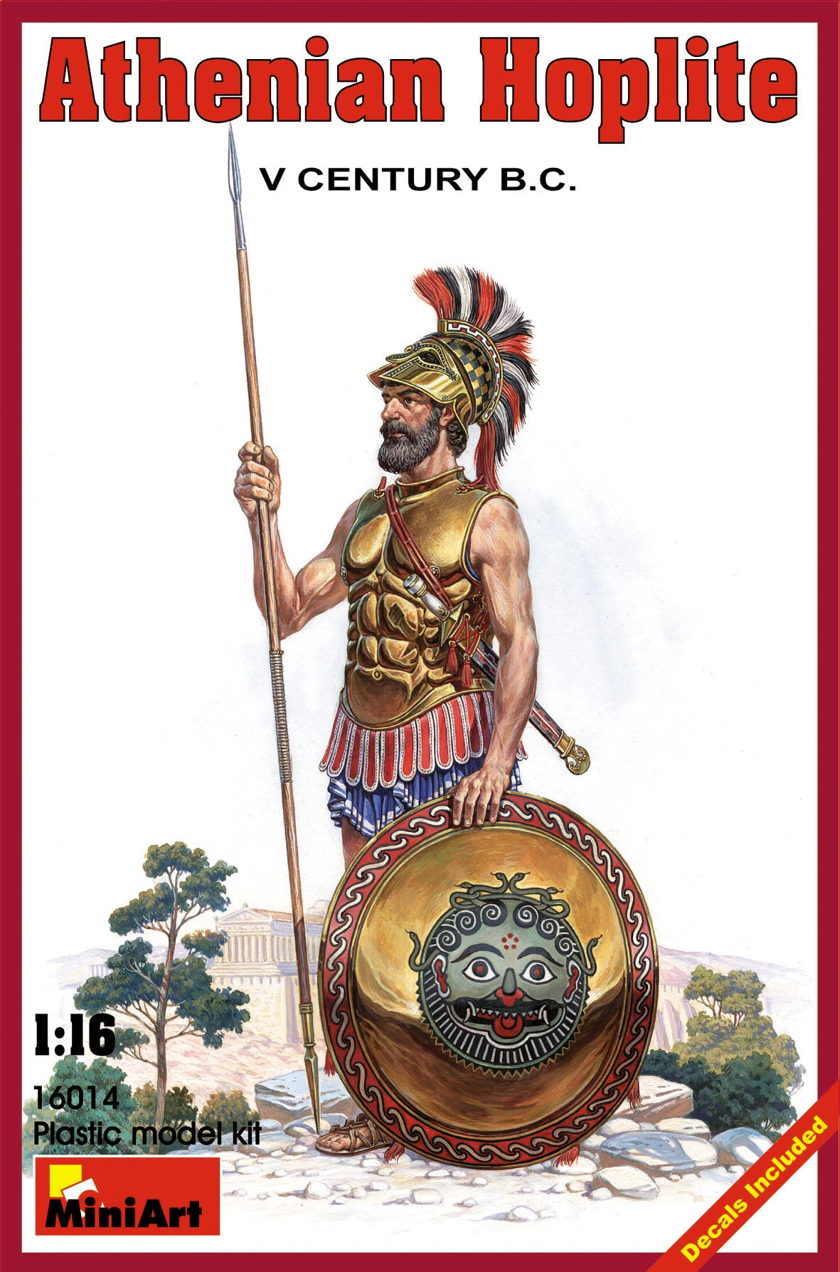 MiniArt 16014 1:16 Athenian Hoplite V century B.C.
