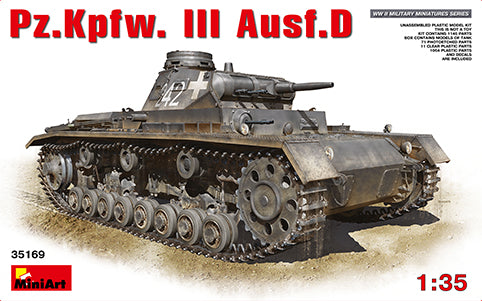 Mini Art 35169 1:35 Pz.Kpfw.III Ausf.D
