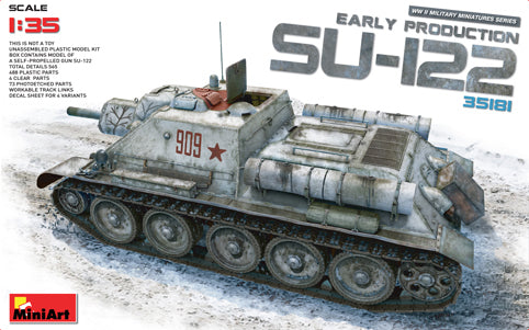 MiniArt 35181 1:35 Soviet Su-122 (Early Production)