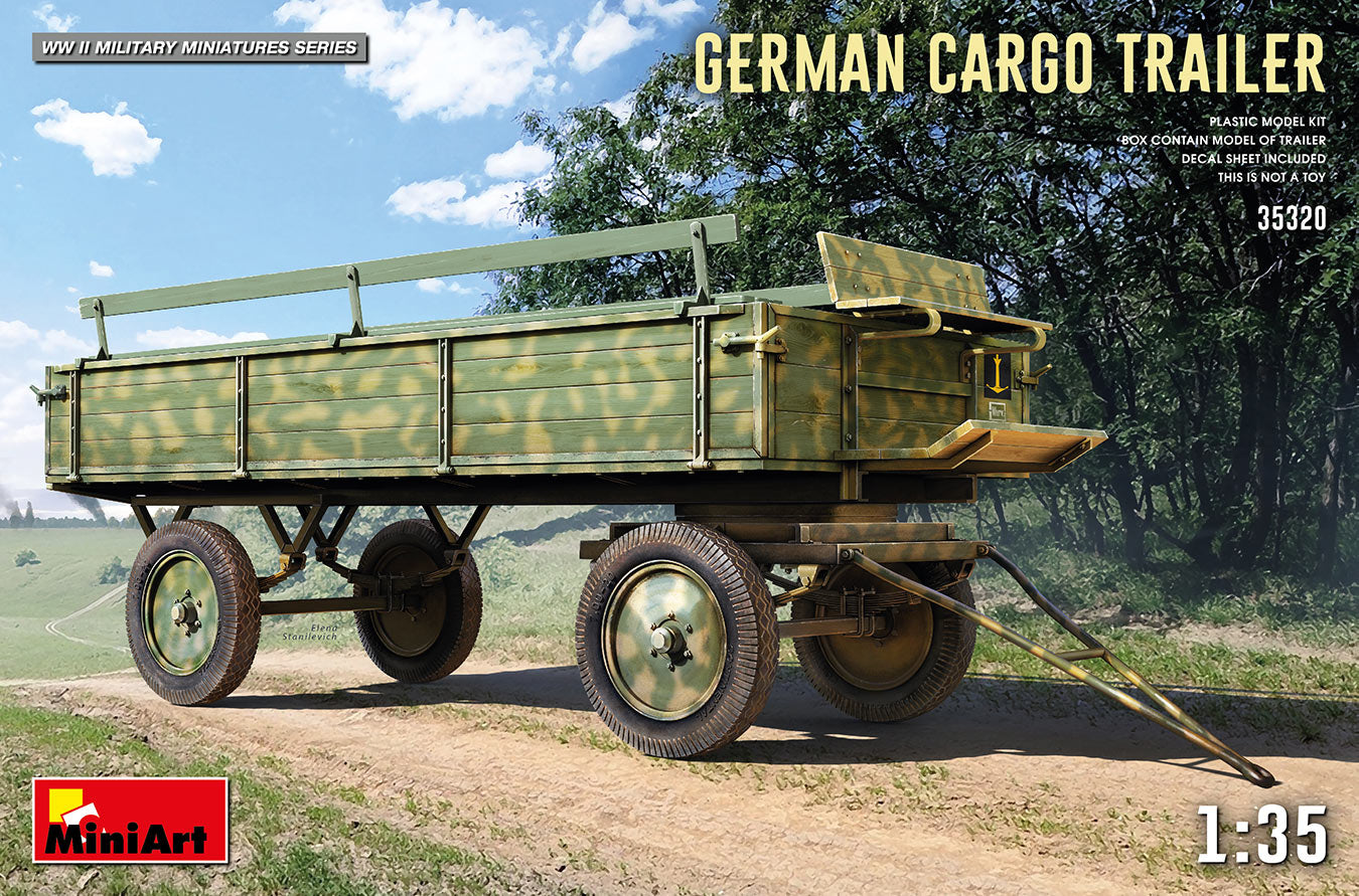 MiniArt 35320 1:35 German Cargo Trailer