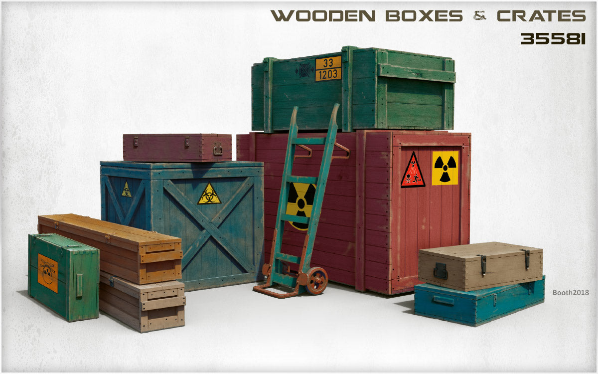 MiniArt 35581 1:35 Wooden boxes and crates
