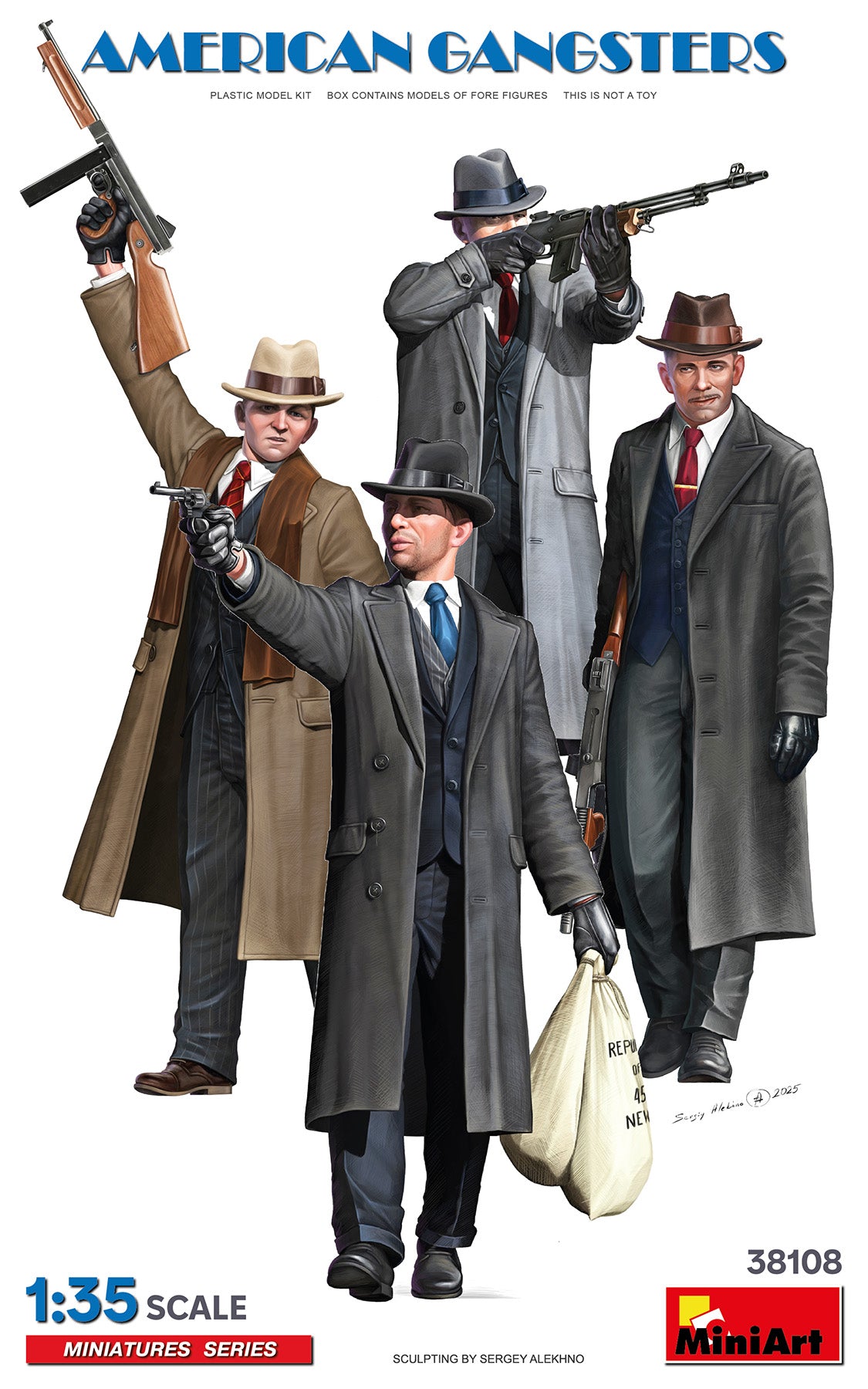 MiniArt 38108 1:35 American Gangsters