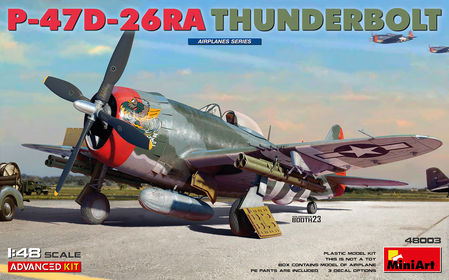 MiniArt 48003 1:48 Republic P-47D-26RA THUNDERBOLT. ADVANCED KIT
