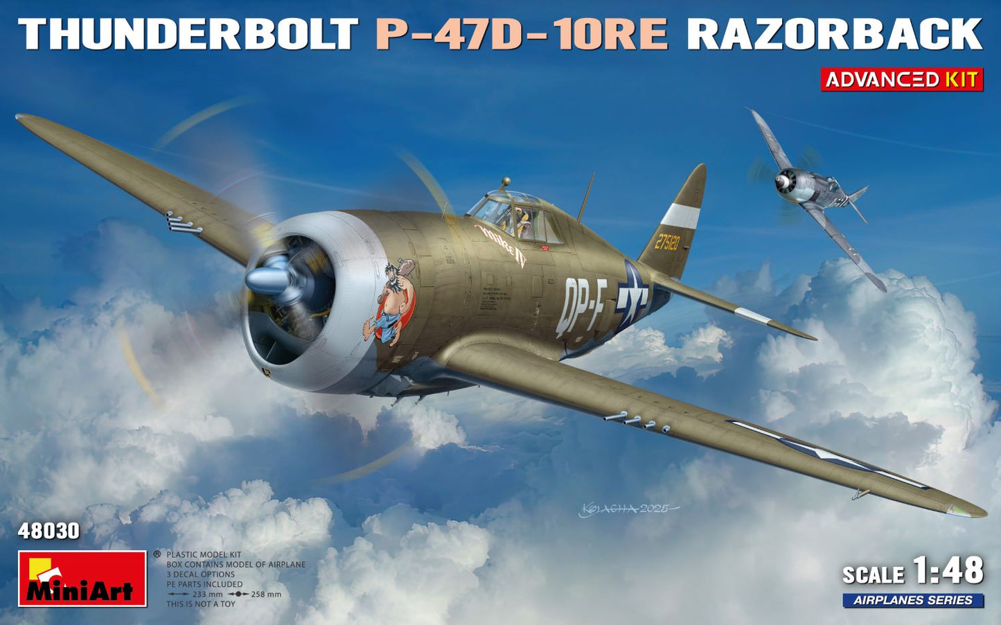 MiniArt 48030 1:48 Republic P-47D-10RE Thunderbolt Advanced Kit
