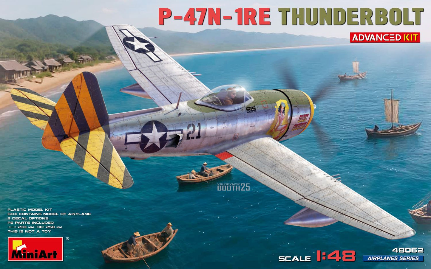 MiniArt 48062 1:48 P-47N-1RE Thunderbolt - Advanced Kit
