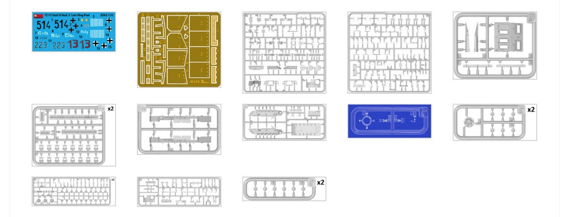 MiniArt 72112 1:72 StuG III Ausf.G Late Miag Prod.