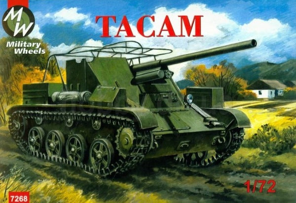 Military Wheels MW7268 1:72 TACAM Romanian Tank