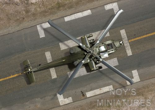 Noy's Miniatures 14411 1:144 Helipad: A new tarmac sheet depicting a military helicopter tarmac