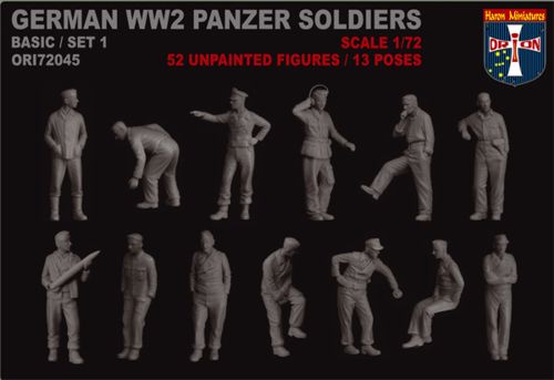 Orion Figures 72045 1:72 German Panzer Soldiers (WWII) Set 1
