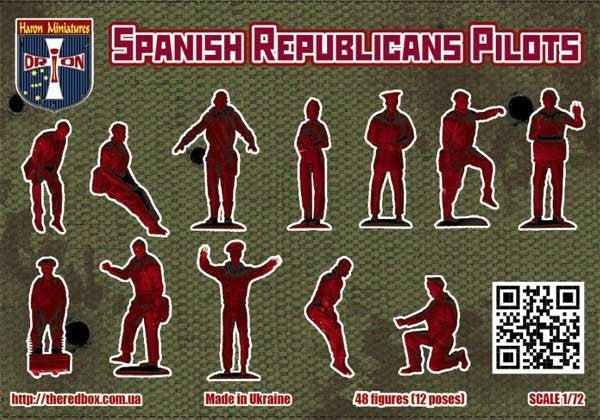 Orion Figures 72073 1:72 Spanish Republican Pilots
