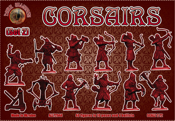 Dark Alliance ALL72044 1:72 Corsairs (Set 2)