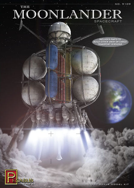 Pegasus Hobbies (P) 9109 1:350 The Moonlander Spacecraft