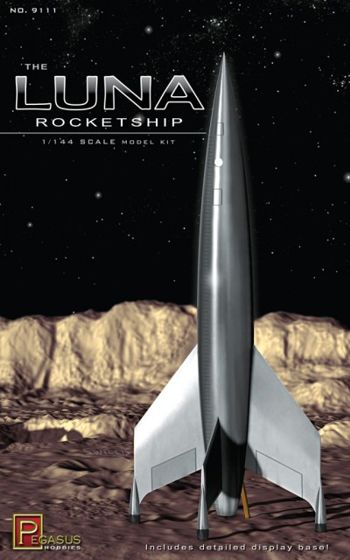 Pegasus Hobbies (P) 9111 1:144 The Luna Rocketship