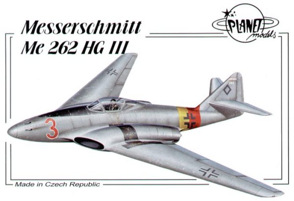 Planet Models 131 1:72 Messerschmitt Me-262 HGIII
