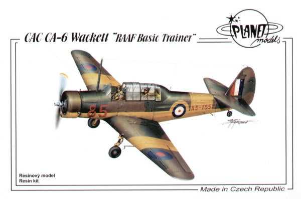 Planet Models 148 1:48 CAC CA-6 Wackett