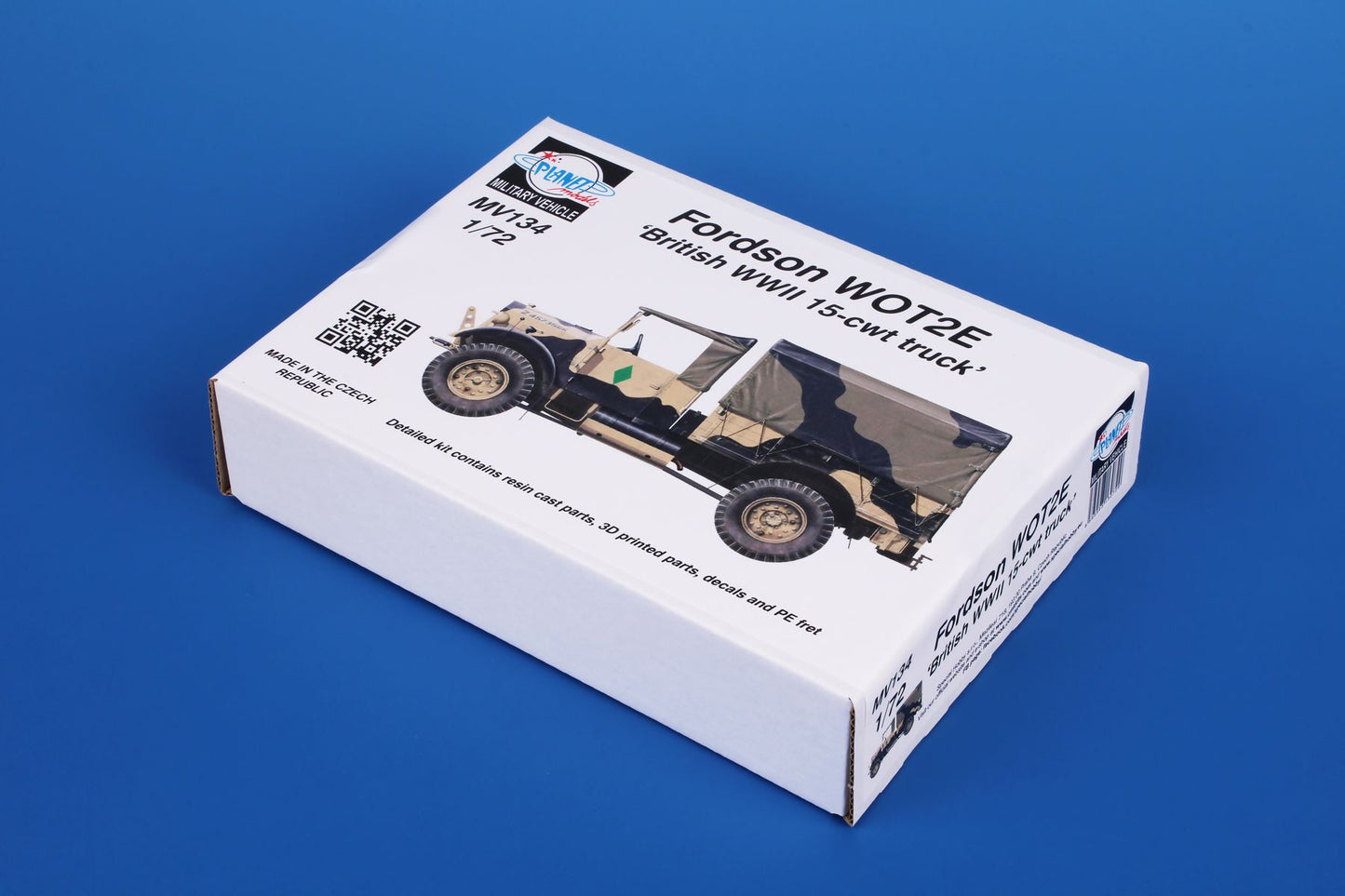 Planet Models MV134 1:72 Fordson WOT2 E (15CWT) 'Wooden Cargo Bed'