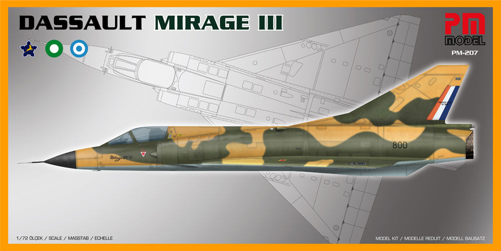 PM Model 207 1:72 Dassault-Mirage IIIEA / Dagger