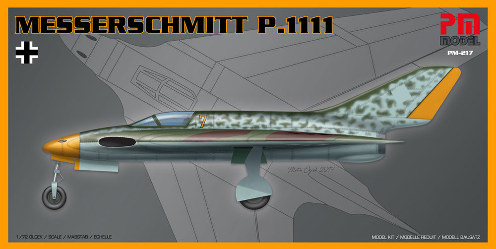 PM Model 217 1:72 Messerschmitt Me P.1111