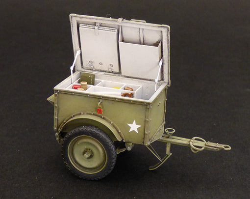 Plus Model 538 1:35 U.S. Telephone trailer K-38 model kit