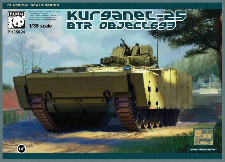 Panda 35024 1:35 Kurganets-25 BTR Object 693