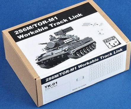 Panda TK-01 1:35 2S6M/Tor-M1 Tunguska Workable Track Link