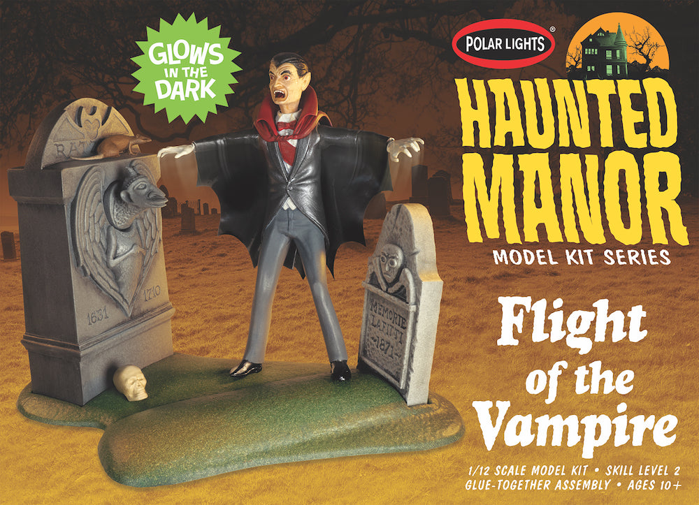 Polar Lights 977 1:12 Haunted Manor - Flight of the Vampire