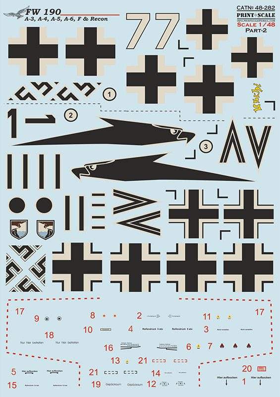 Print Scale 48282 1:48 Focke-Wulf Fw-190A Part 2