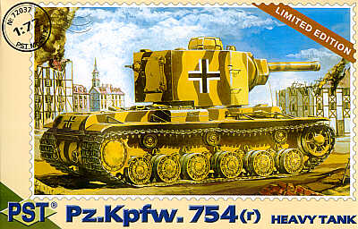 PST 72037 1:72 Pz.Kpfw.754 (r) German Heavy Tank
