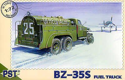PST 72043 1:72 BZ-35S Fuel truck/Studebaker