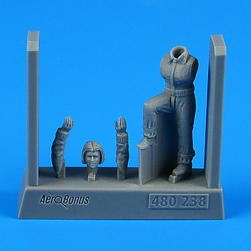 Aerobonus 480238 1:48 Russian Female Aerobatic Pilot