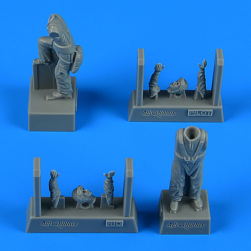 Aerobonus 480239 1:48 German WWII Pilot & Radio Man for Fokker G-1