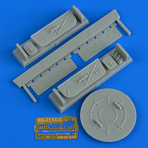 Quickboost (by Aires) 32230 1:32 Mikoyan MiG-23MF/MLD FOD Covers