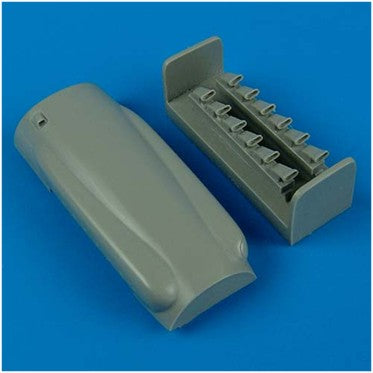Quickboost (by Aires) 48243 1:48 Supermarine Seafire FR.46/47 cowling and exhaust
