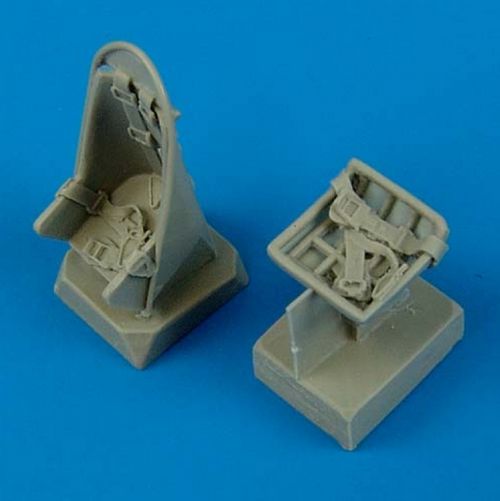 Quickboost (by Aires) 48499 1:48 Junkers Ju-87B 'Stuka' seats with safety belts