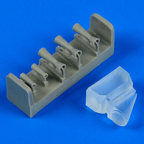 Quickboost (by Aires) 48619 1:48 Polikarpov U-2/Po-2 landing light and venturi tubes