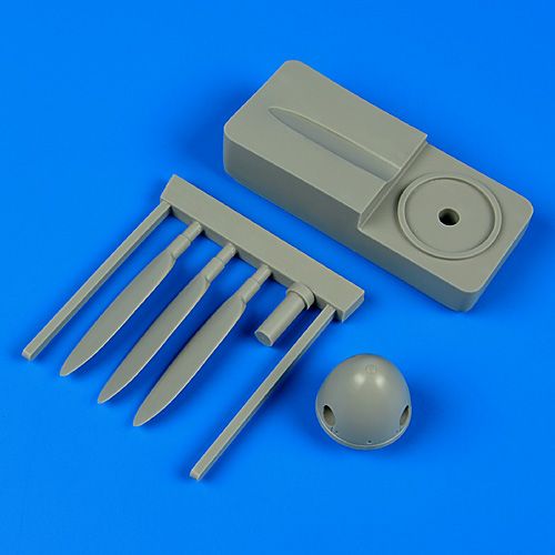 Quickboost (by Aires) 48634 1:48 Re-released! Supermarine Spitfire Mk.IIa rotol propeller w/tool