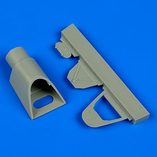 Quickboost (by Aires) 48637 1:48 Messerschmitt Bf-109G opened cockpit's rear bulkhead Eq. MW-50 or GM-1