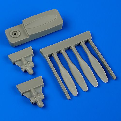 Quickboost (by Aires) 48656 1:48 Beech C-45F/UC-45F propellers w/tool