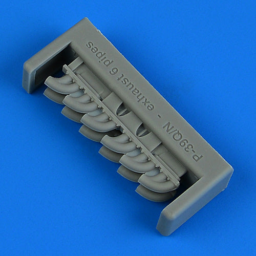 Quickboost (by Aires) 49205 1:48 Bell P-39Q/P-39N Airacobra Exhaust - 6 Pipes
